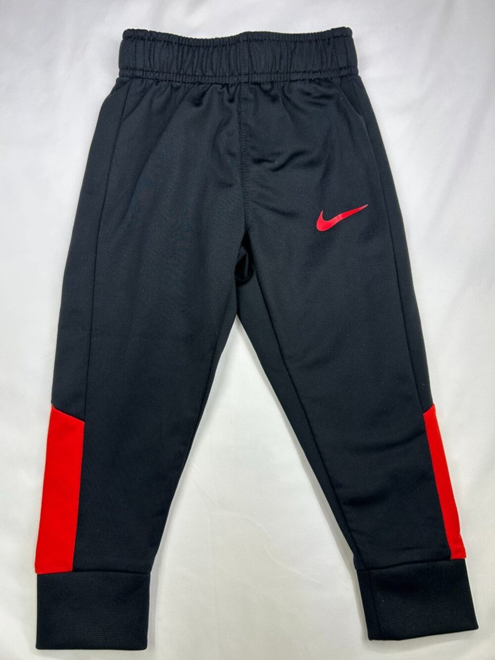 Nike Zipper Sweatshirt And Pants Athletic Track Set Dry Fit Red Black 2T - Picture 10 of 12